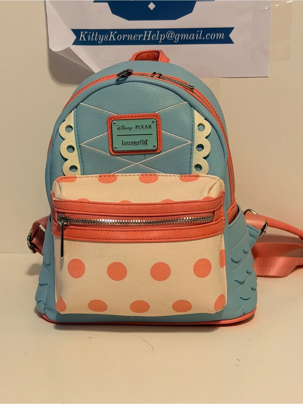 Pre Owned Loungefly Disney Pixar Toy Story Little Bo Peep Backpack